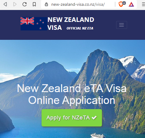 FROM UAE NEW ZEALAND Official New Zealand Visa – New Zealand Electronic Travel Authority – NZETA