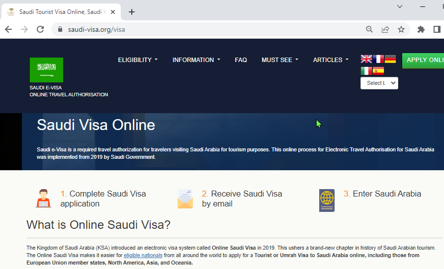 FROM UAE SAUDI Official Government Immigration Visa Application Online UAE, JORDAN, SAUDI CITIZENS